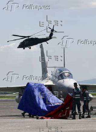 Air Force military drill between the US and the Philippines in Angeles City