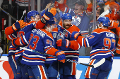 NHL: Stanley Cup Final-Florida Panthers at Edmonton Oilers