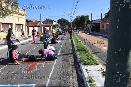 Procissão de Corpus Christi em Quiririm em Taubaté