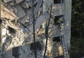 At least six killed in Russian combined attack on Kyiv