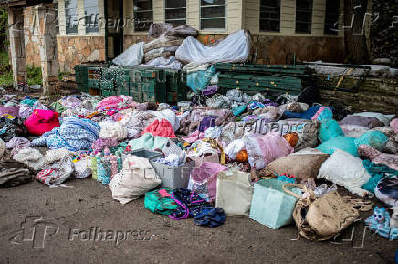 Aftermath of deadly flooding in Kerr County, Texas