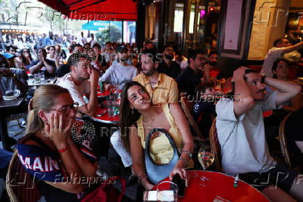 FIFA Club World Cup - Fans gather in Paris to watch Chelsea v Paris St Germain