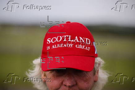 US President Donald J. Trump visits Scotland