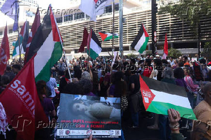 Ato pró Palestina acontece neste domingo(27)