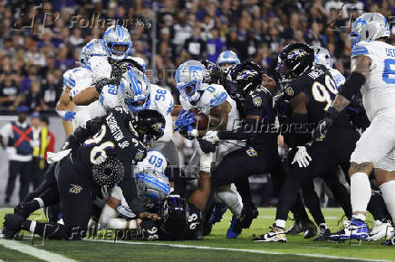 NFL: Detroit Lions at Baltimore Ravens