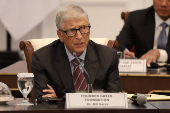 Microsoft founder Bill Gates meets Indonesian President Prabowo Subiyanto