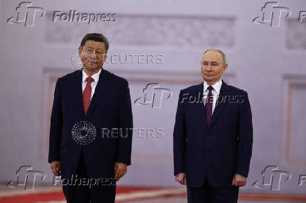Russian President Putin and Chinese President Xi meet in Moscow