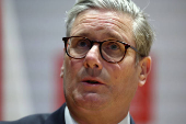 Britain's Prime Minister Keir Starmer at London Defence Conference