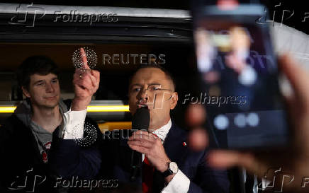 Poland's Presidential candidates hold final debate at Polish Television in Warsaw