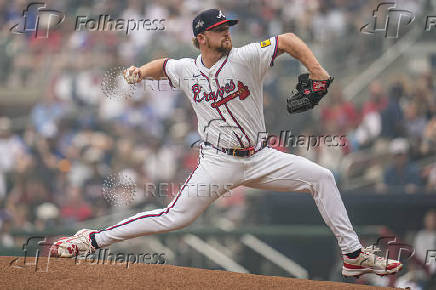 MLB: San Diego Padres at Atlanta Braves
