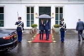 Iceland's Prime Minister Kristrun Frostadottir visits the Netherlands