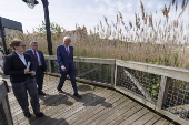 Senator Markey tours Chelsea and Everett after flood resilience funding cut