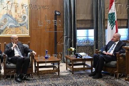 France's Special Envoy to Lebanon Le Drian visits Beirut