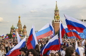 Russia Day celebrations in Moscow