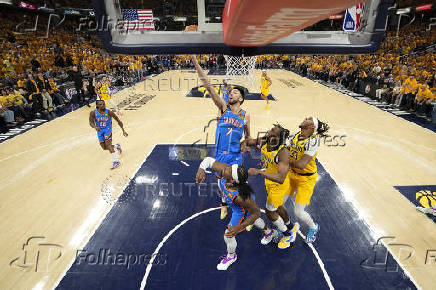 NBA: Finals-Oklahoma City Thunder at Indiana Pacers