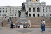 Memorial honors murdered Democratic state lawmaker