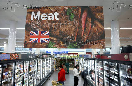 FILE PHOTO: General views at Tesco Extra supermarket in Cheshunt