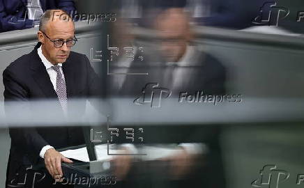 German Chancellor Merz delivers government statement