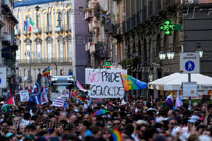 Napoli Pride parade in Naples