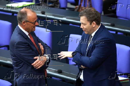 Plenary session of the German Bundestag in Berlin