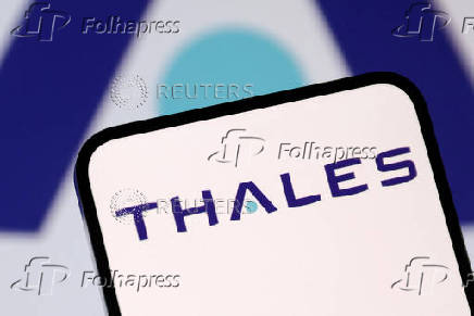 Illustration shows Thales logo