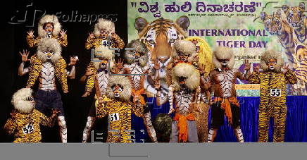 Awareness campaign on International Tiger Day in Bangalore