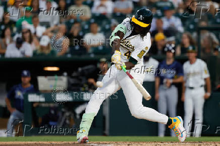 MLB: Tampa Bay Rays at Athletics