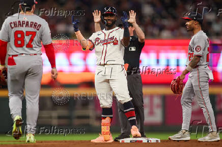 MLB: Washington Nationals at Atlanta Braves