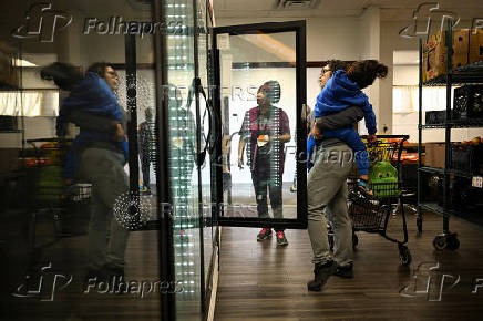 Food pantry is busy, weeks into the continuing U.S. government shutdown, in Fountain