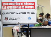 Movimento no Hospital Infantil Cândido Fontoura
