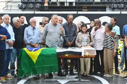 Velório do ex-goleiro Manga, do Botafogo