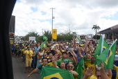 O ex- presidente jair messias bolsonaro, continua internado no hospital rio grande em natal.