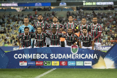 Partida entre Fluminense x Unión Española (CHI) no Maracanã.