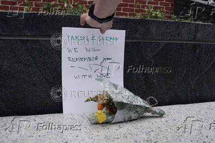 Aftermath of the shooting of two Israeli embassy staff in Washington D.C.
