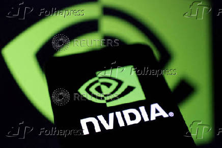 FILE PHOTO: Illustration shows Nvidia logo