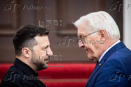 Ukrainian President Volodymyr Zelensky visits Berlin