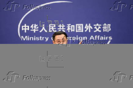 Chinese Foreign Ministry spokesperson Lin Jian press conference