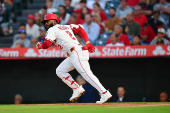 MLB: Athletics at Los Angeles Angels