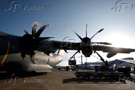FILE PHOTO: 55th Paris Air Show at Le Bourget Airport near Paris