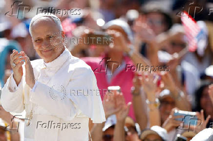 Pope Leo XIV holds general audience in St. Peter's Square, at the Vatican