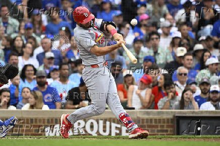 MLB: St. Louis Cardinals at Chicago Cubs