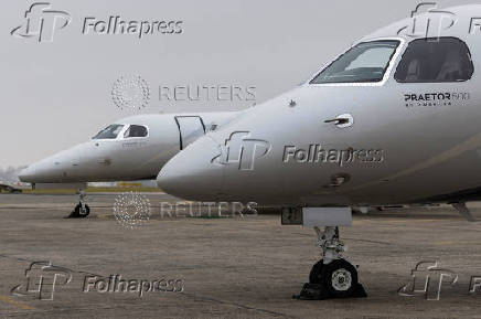 FILE PHOTO: Business aviation fair in Sao Paulo