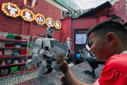 World Artificial Intelligence Conference expo in Shanghai