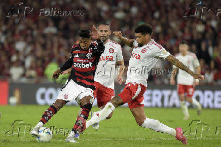 Partida entre Flamengo X Internacional válida pela Copa Libertadores  2025.