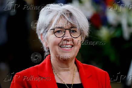 FILE PHOTO: Swiss Federal Councillor Baume-Schneider attends a state visit in Bern