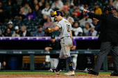 MLB: Milwaukee Brewers at Colorado Rockies