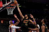 NBA: Cleveland Cavaliers at New York Knicks