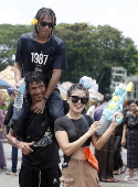 Myanmar Thingyan water festival