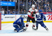 NHL: Stanley Cup Playoffs-Ottawa Senators at Toronto Maple Leafs