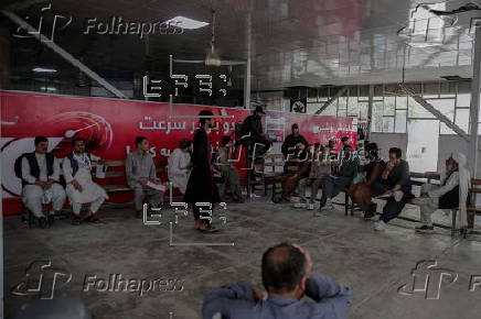 Afghanistan passport directorate holds press conference on printing capacity in Kabul